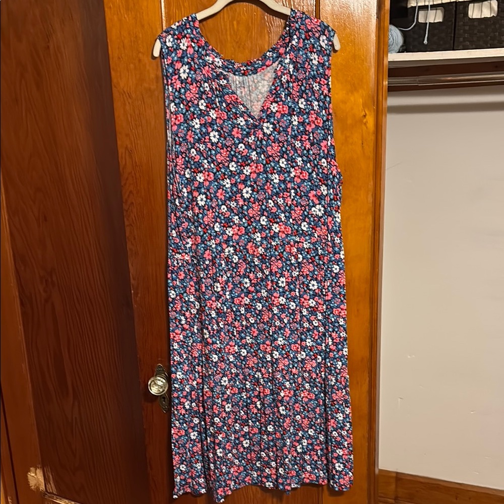 Floral Sleeveless Dress